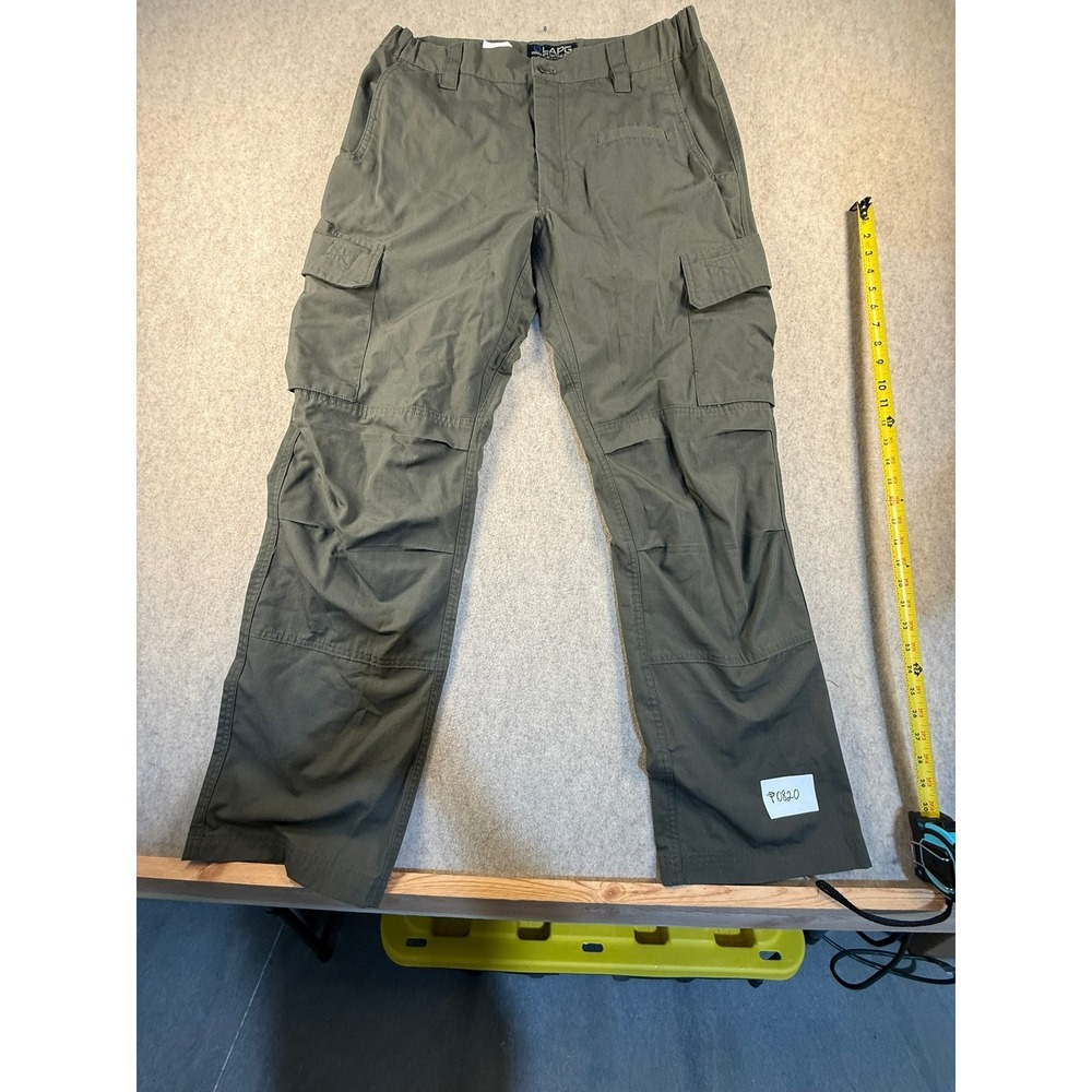 LA Police Gear LAPG Urban Ops Tactical Pants 34x32 Olive Green Ripstop CCP1017